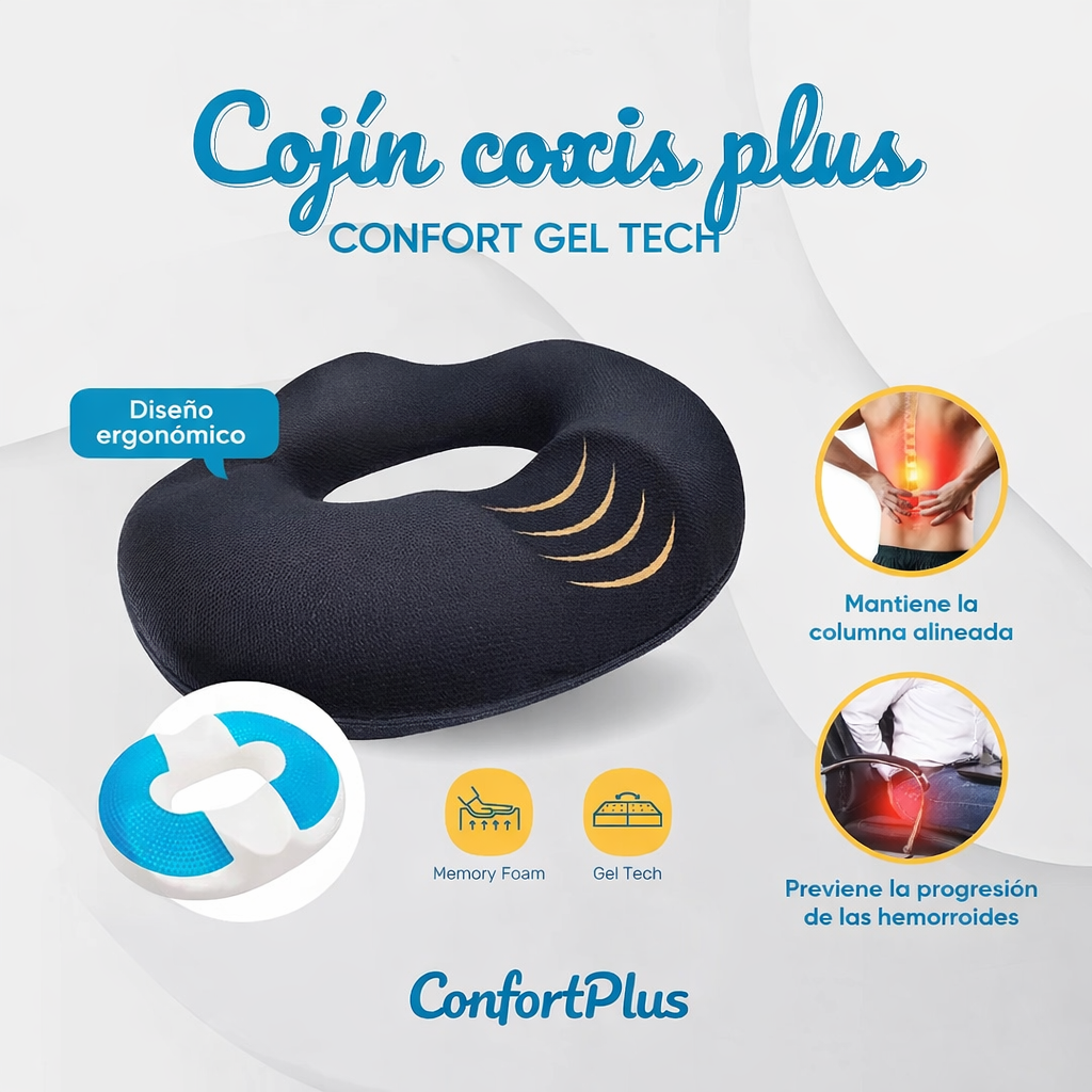 Cojín Coxis Confort Plus Gel