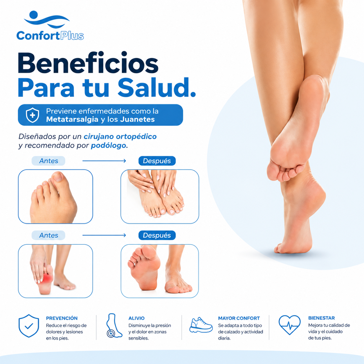 FlexiPies | Almohadillas terapéuticas